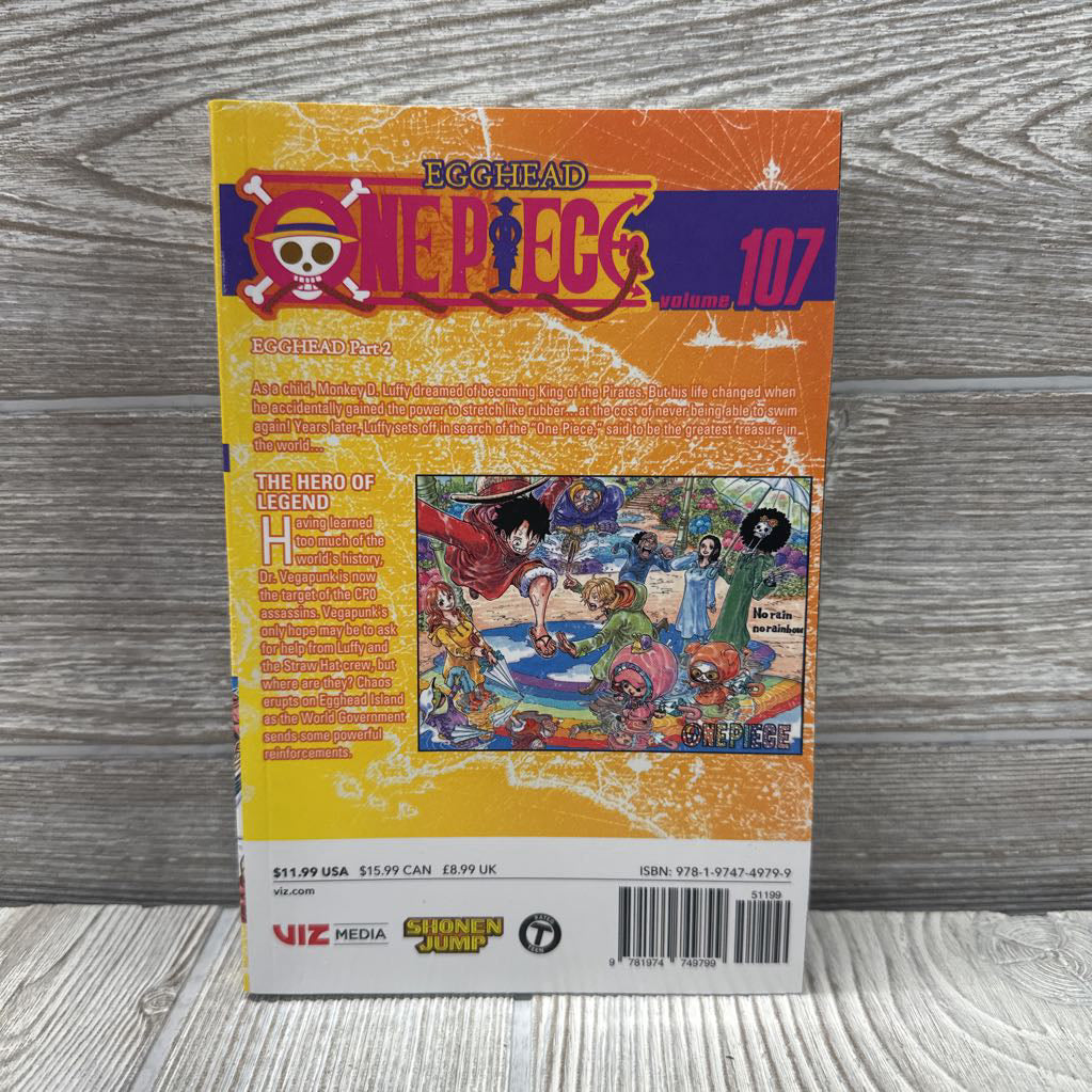 One Piece Volume 107 Graphic Novel