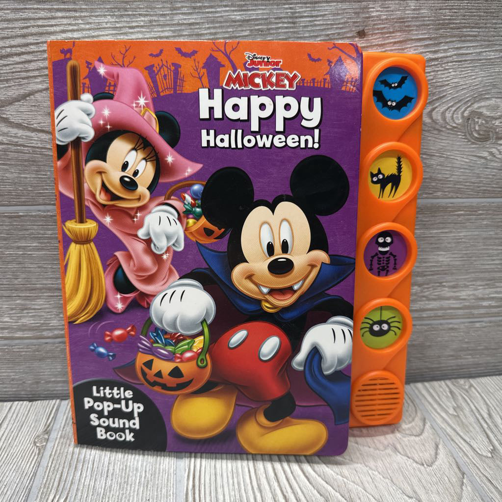Happy Halloween Pop Up Sound Book Mickey Mouse