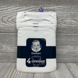 NEW 4 Pk Onesie Solid