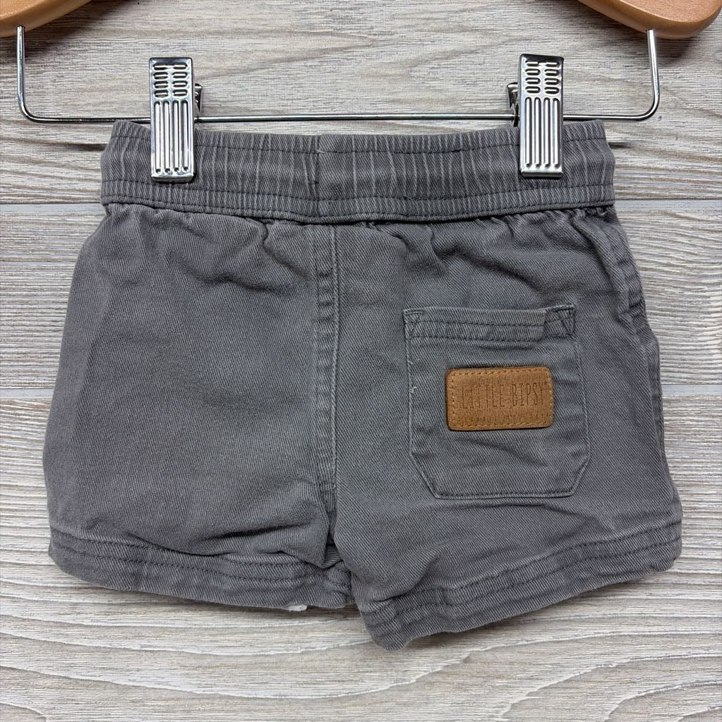 Pull On Drawstring Shorts 6-12M