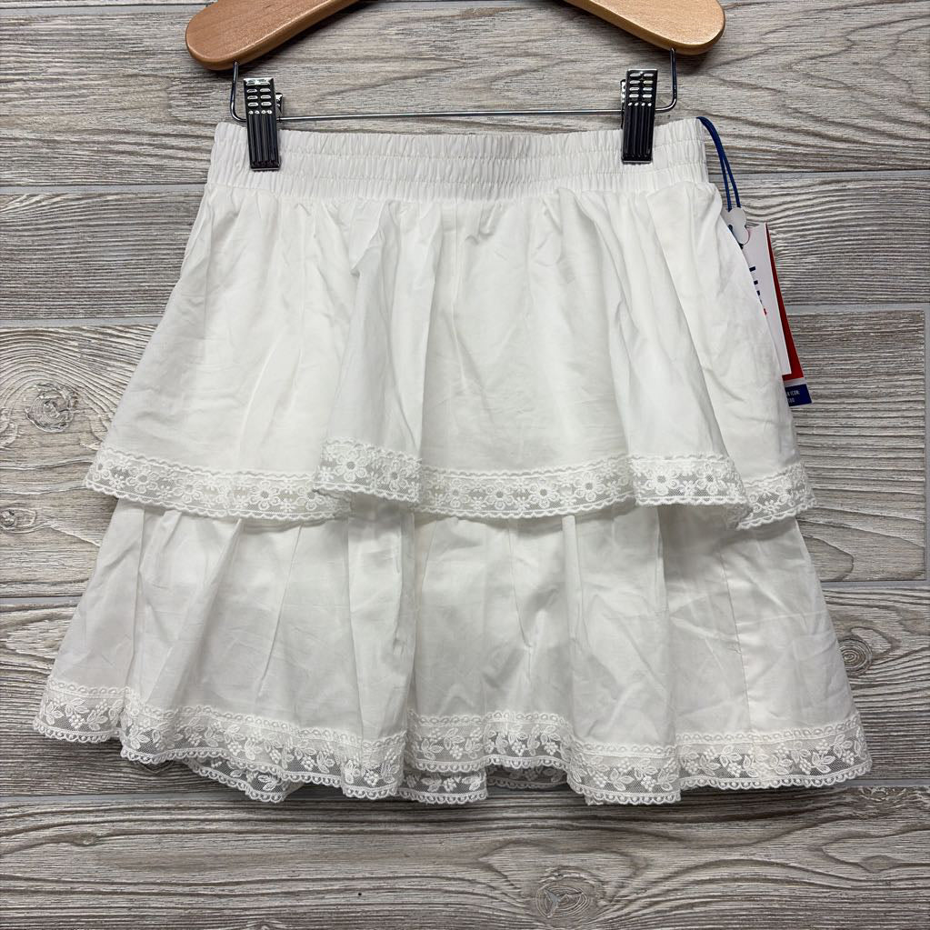 NEW Lace Trim Skort 10