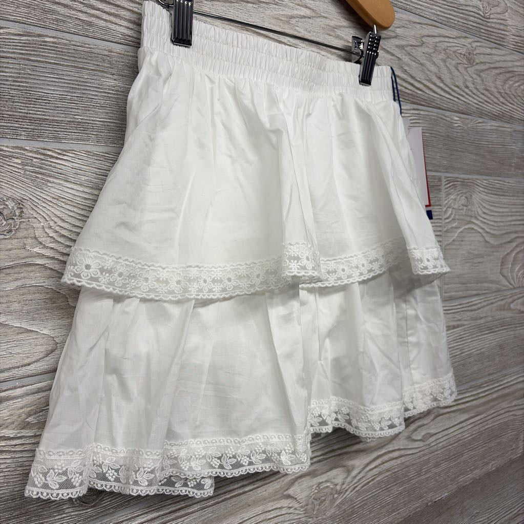 NEW Lace Trim Skort 10