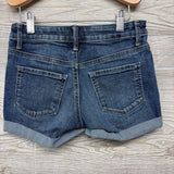 Distressed Denim Shorts Cuffed 8