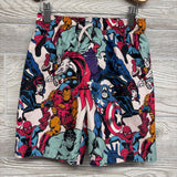 Swim Trunks Superheroes 6-7