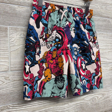 Swim Trunks Superheroes 6-7
