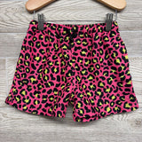 Drawstring Swim Trunks Animal Print 6T