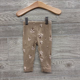 LS Ribbed Bodysuit & Pants Flowers 6M