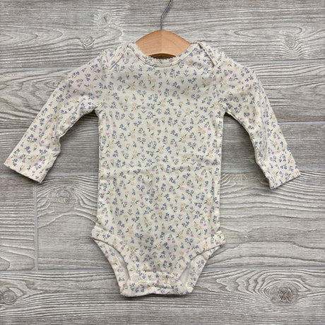 LS Bodysuit & Pants Flowers 9M