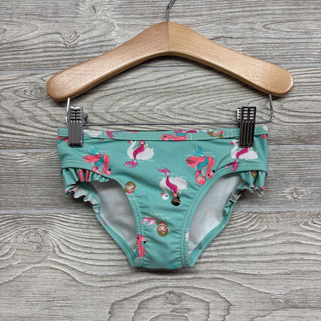 2 Pc LS Swimsuit Mermaids Seashell Swans 5