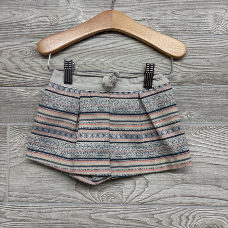 Flutter Sleeve FringeTunic & Textured Shorts 18M
