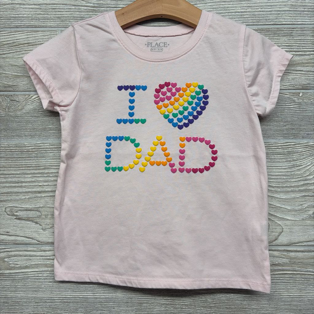 Shirt I Heart Dad 5-6