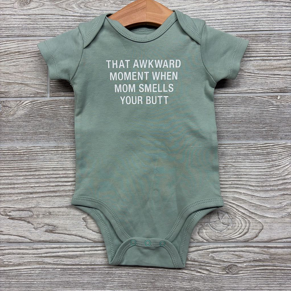 Bodysuit That Awkward Moment When Mom Smells Your Butt 3-6M