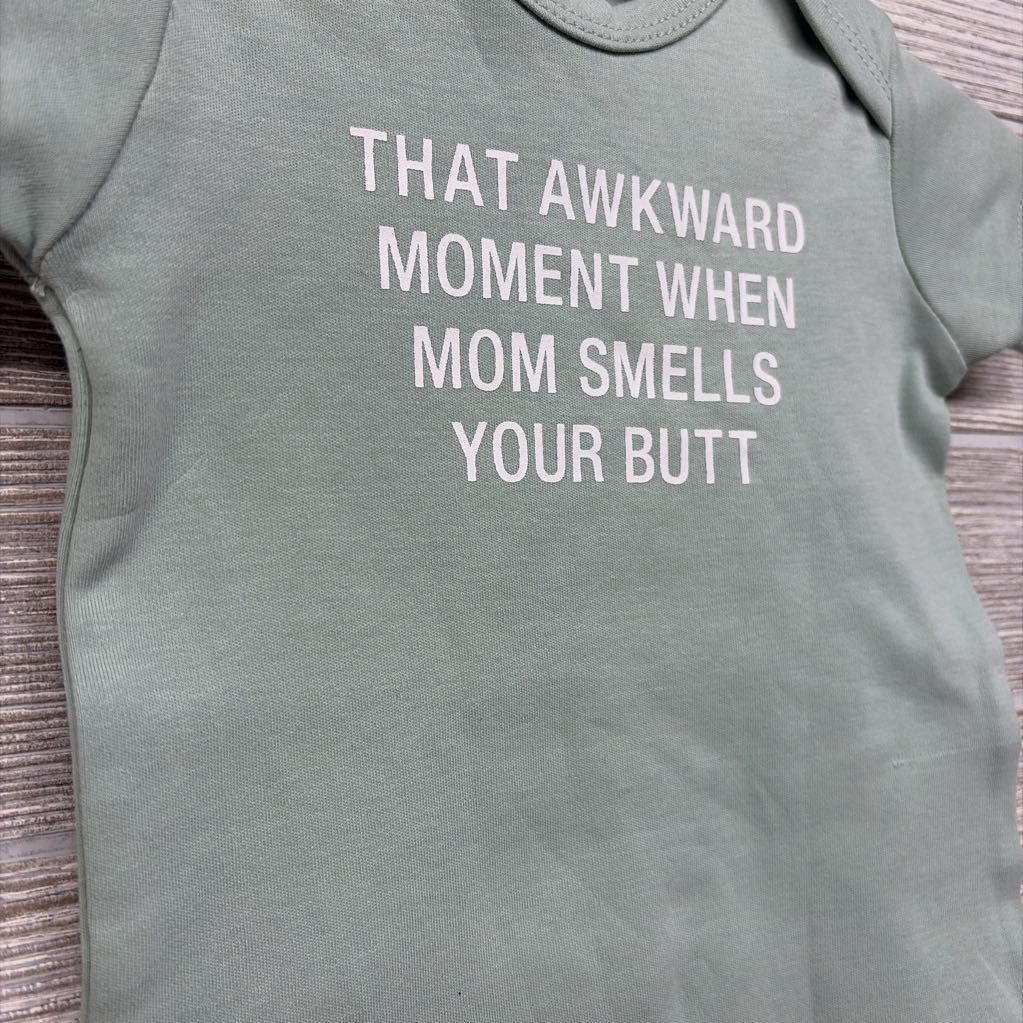 Bodysuit That Awkward Moment When Mom Smells Your Butt 3-6M