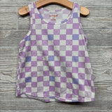 Tank Top Checker Smiley Faces 6-7
