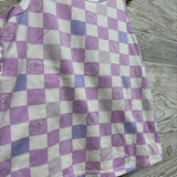 Tank Top Checker Smiley Faces 6-7