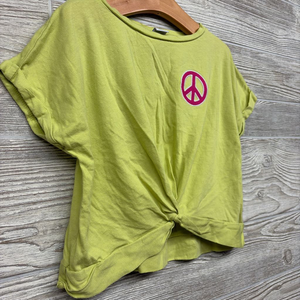 Front Knot Shirt Peace 8