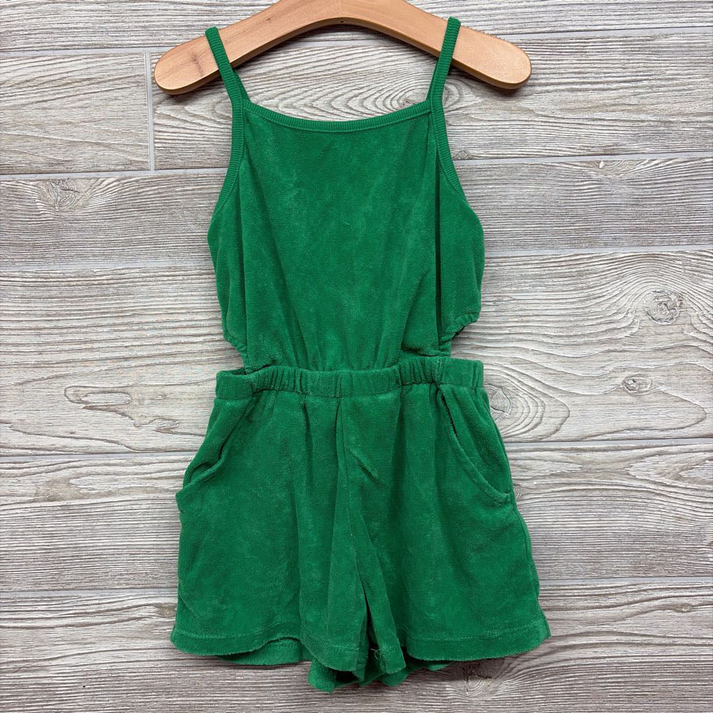 Tank Terry Romper Side Cut Out 6-7