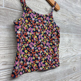 Ribbed Tank Top Flowers 6-7 *