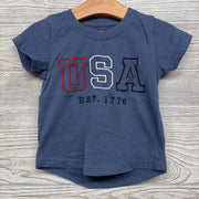 Shirt Embroidered USA 18-24M