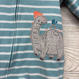 Blanket Sleeper Stripes Dinoasur 12M