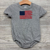 Shorty Romper Oh My Stars Flag 9M