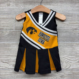Cheerleader Dress IA Hawkeyes 0-3M