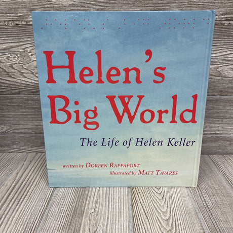 Helen's Big World The Life Of Helen Keller Hardcover Book