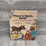 Where Is Simon, Sandy? Hardcover Book