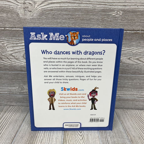 Ask Me About Science Who Dances With Dragons? Hardcover Book