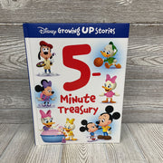 Disney Growing Up Stories 5 Minute Treasury Hardcover Book