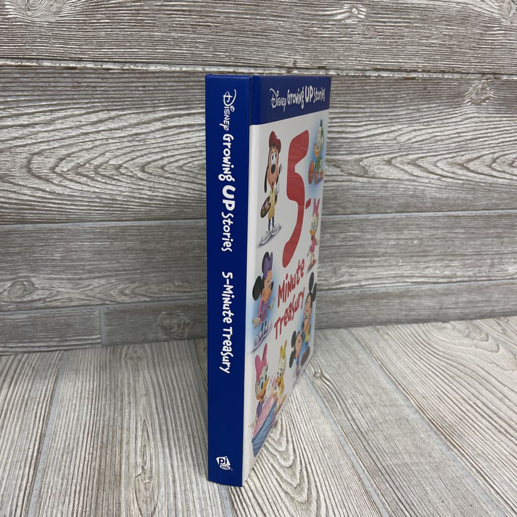Disney Growing Up Stories 5 Minute Treasury Hardcover Book
