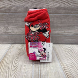 NEW Minnie Mid Crew Socks Fuzzy 4-8c