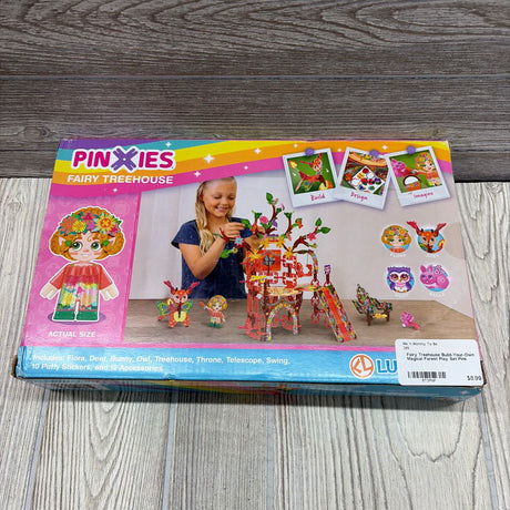 Fairy Treehouse Build-Your-Own Magical Forest Play Set
