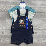 NEW Shortalls Elephant, Shirts Stripes, Shirt Sailboats & French Terry Shorts 12M