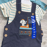 NEW Shortalls Elephant, Shirts Stripes, Shirt Sailboats & French Terry Shorts 12M