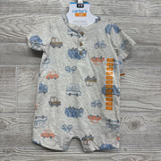 NEW Shorty Romper Vehicles 12M