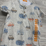 NEW Shorty Romper Vehicles 12M
