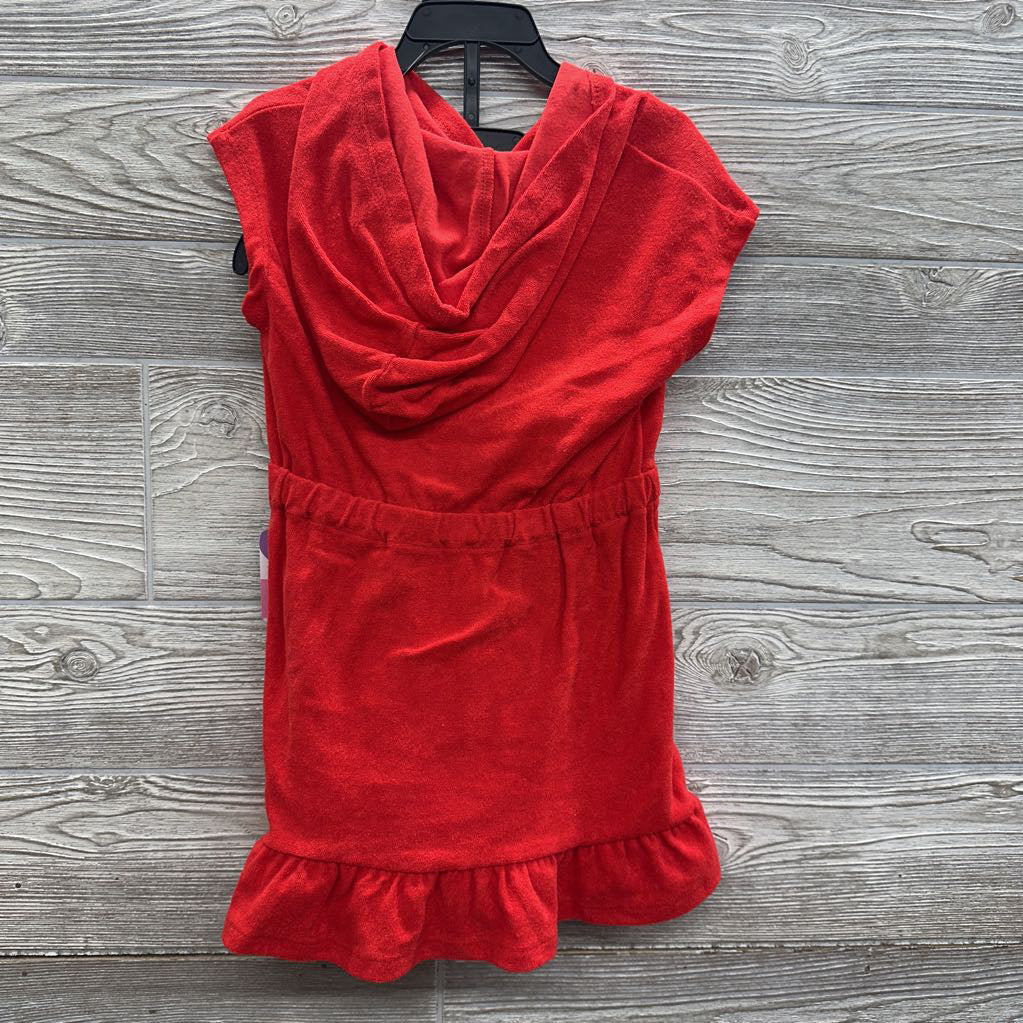 NEW Swimsuit & Terry Swim Cover Up Minnie Mouse Stripes 5T