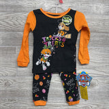 NEW 2 Pc LS PJs Tricks & Treats Candy 2T