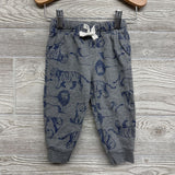 Shirt Stripes Bear & French Terry Pants Bears Lions 12M