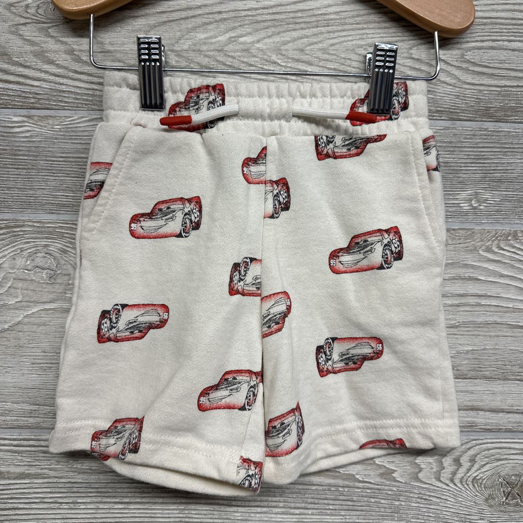 French Terry Shorts Lightning McQueen 3T