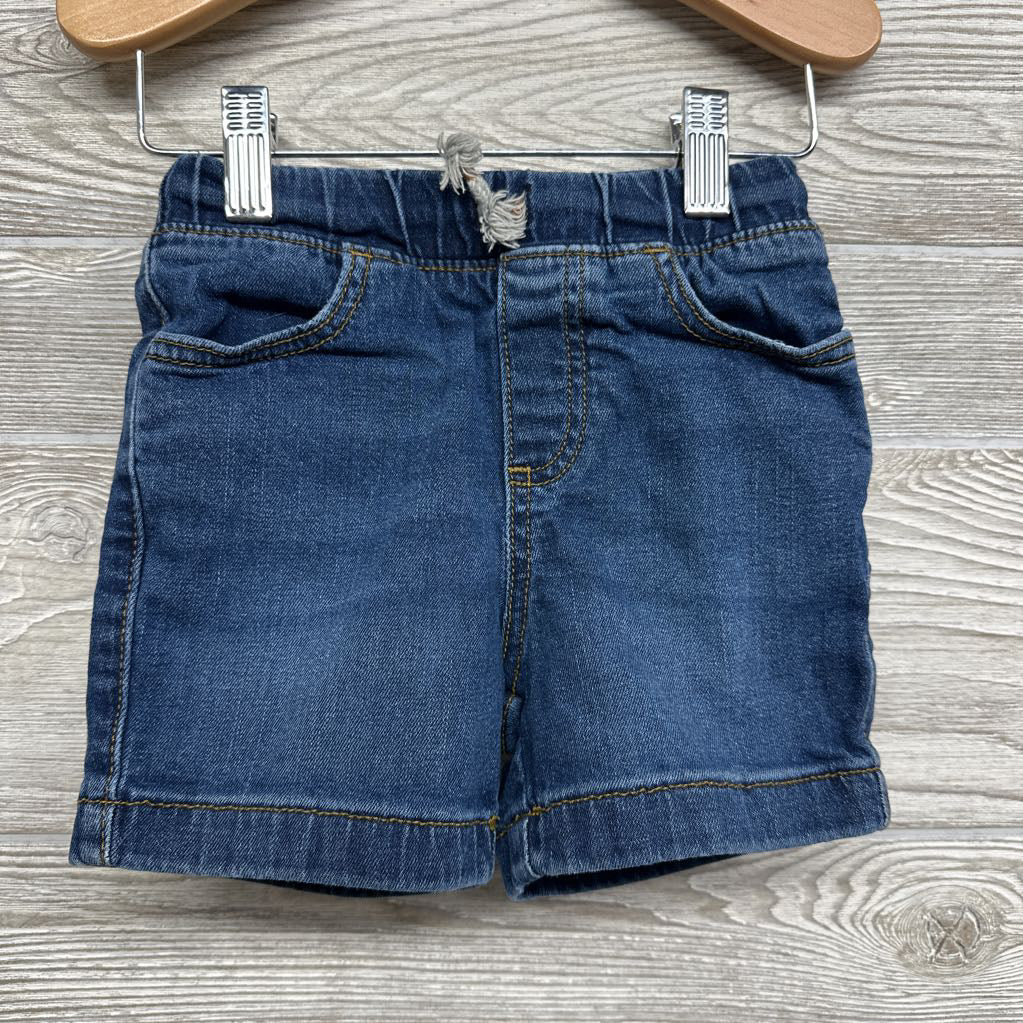 Pull On Denim Shorts 3T