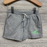French Terry Drawstring Shorts Shark Wave 2T