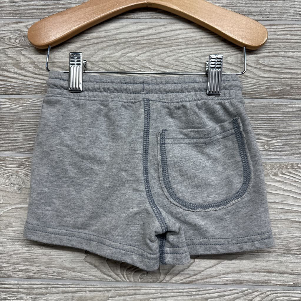 French Terry Drawstring Shorts Shark Wave 2T