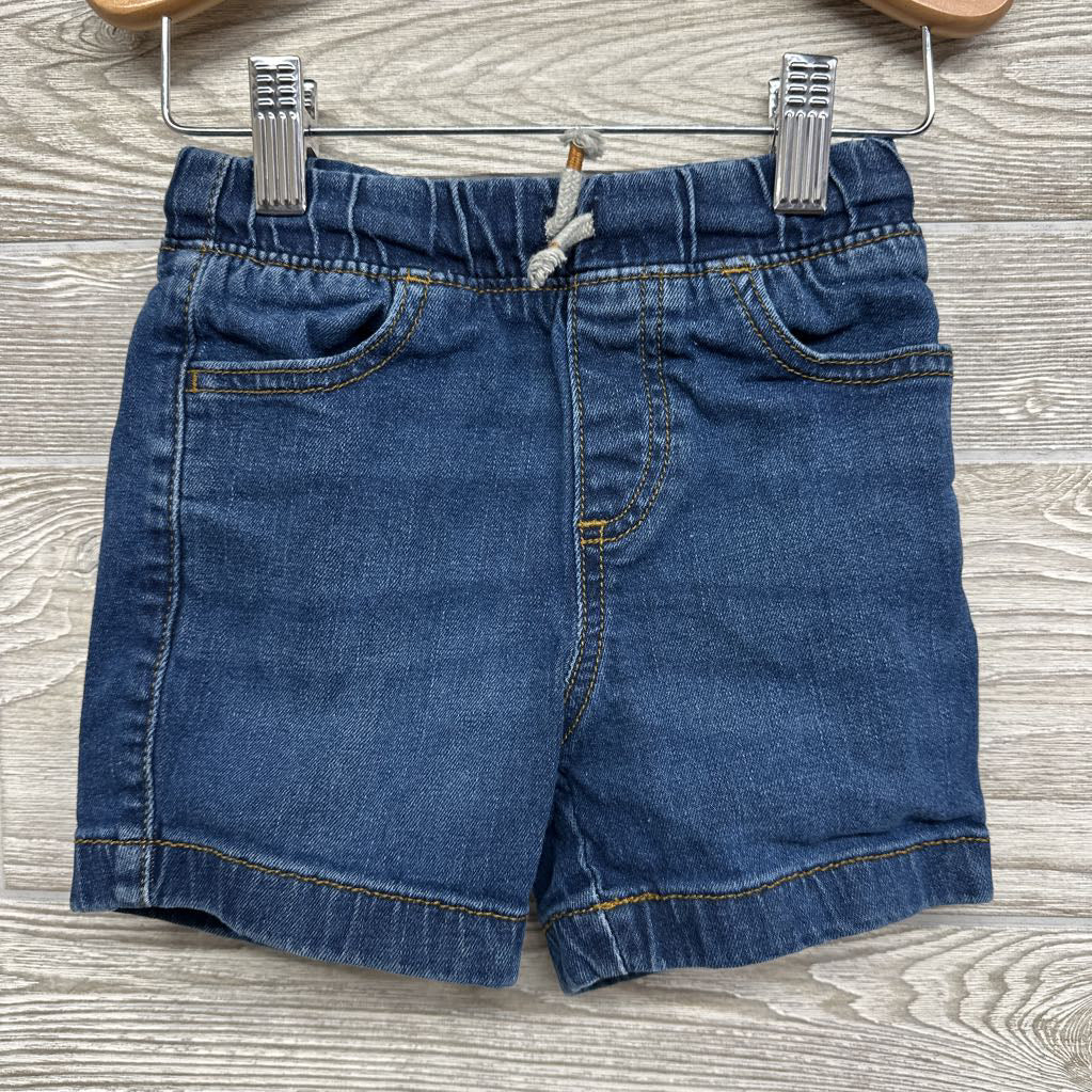 Pull On Denim Shorts 3T