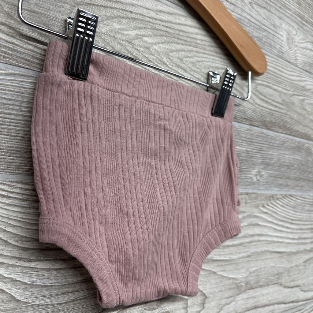 Ribbed Bummies Ruffle Butt 6-12M