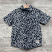 Button Up Shirt Leaves & Pull On Shorts 5