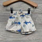 Button Up Shirt & Shorts Sharks Fish 3M