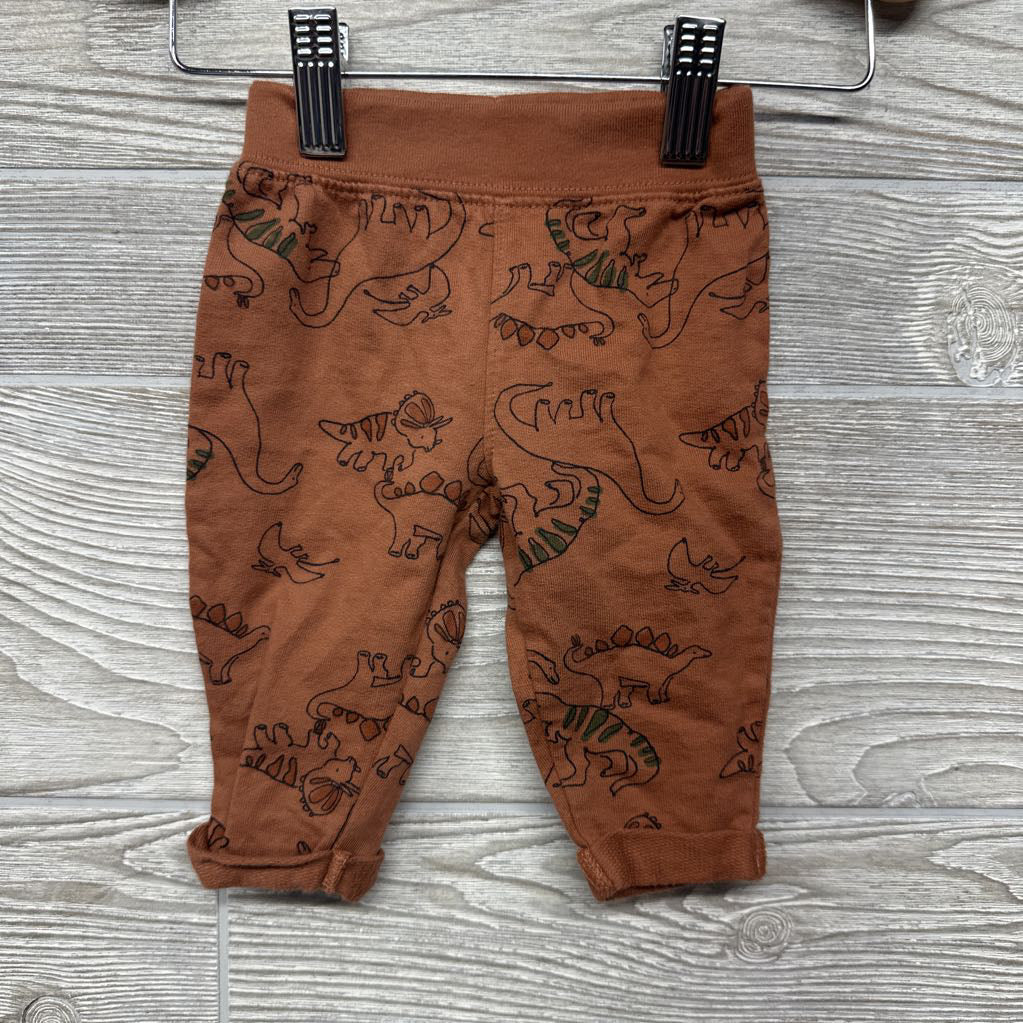 Crewneck & French Terry Pants Cuffed Dinosaurs 3M