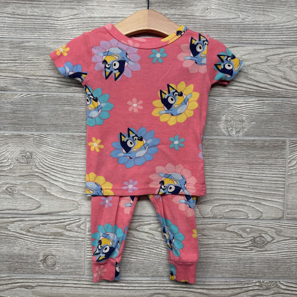 2 Pc PJs Flowers 18M